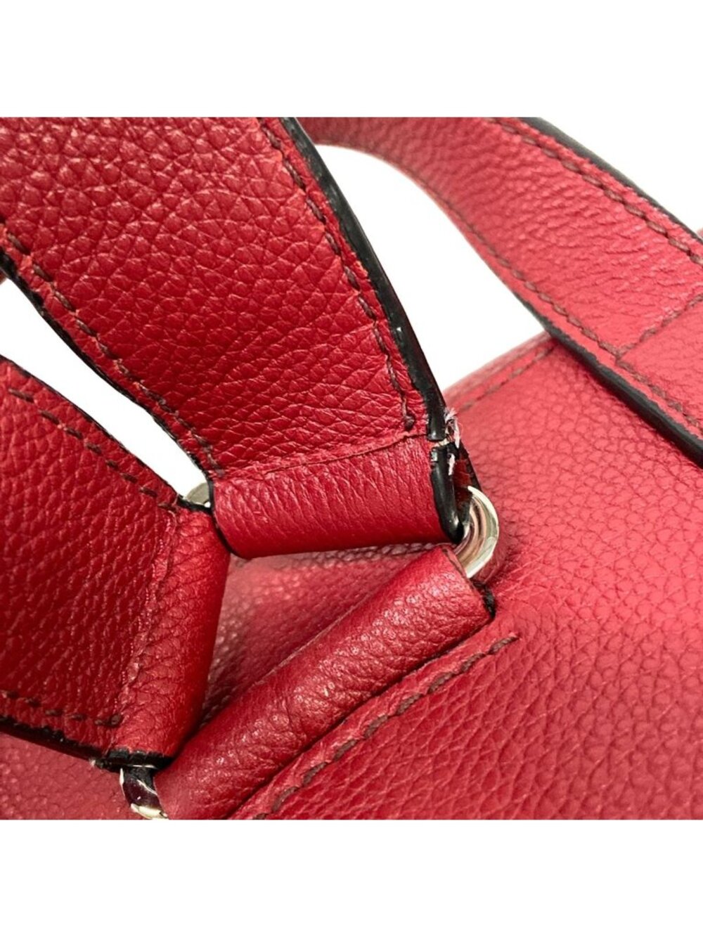Prada Backpack Red Leather - Picture 11 of 15